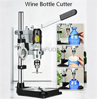 Machine électrique de découpe de bouteilles pour le recyclage des bouteilles de vin en verre et la fabrication de vases en céramique