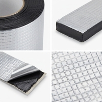 Ruban adhésif butyle imperméable en aluminium auto-adhésif pour la réparation des fuites de toiture, de gouttières et de tuyaux
