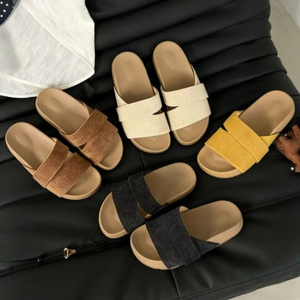 Sandalias Planas para Mujer, Novedad 2026, Estilo Casual y Simple para Vacaciones en la Playa, Chanclas Cómodas para el Verano - Product Image 1