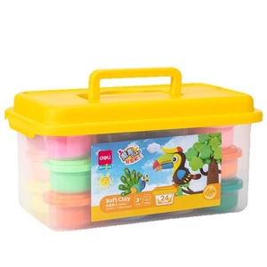 Arcilla Superligera Deli en 12, 24 y 36 Colores para Niños, Juguetes DIY, Materiales de Arte, Juego Creativo Práctico - Product Image 2