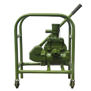 ปั๊มจ่ายน้ำมันแบบมือหมุน Zh-100A ทำจากอลูมิเนียมอัลลอยด์ ปั๊มน้ำมันแบบแมนนวลสำหรับสถานีบริการน้ำมัน ดีเซล น้ำมันเบนซิน ป้องกันการระเบิด - Product Image 3