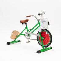 Bicicleta de Fiesta para Niños EXI Pedal Power con Ruedas de 20 Pulgadas, Fácil de Conducir, con Máquina de Burbujas de Aluminio