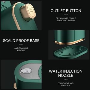 Fer à vapeur rotatif portable, générateur de vapeur double chaud humide et sec, défroisseur de vêtements portable, repassage à domicile et en voyage - Product Image 3