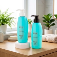 Bouteilles en plastique PETG pour shampoing et savon liquide, distributeur à pompe givrée, vaporisateur 8 oz, mini flacons de désinfectant pour les mains