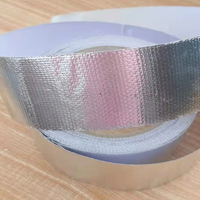 Vente en gros de ruban de papier d'aluminium de matériaux de liaison de conduit d'air isolé à haute température