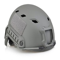 Casque tactique ABS FAST BJ haute résistance avec visière anti-buée Rails latéraux de montage NVG pour le jeu de guerre de sports de plein air
