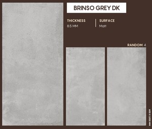 กระเบื้องโบราณที่ทันสมัยขนาด600x1200พื้นผิวด้านลายหินอ่อนสีเทากันลื่นสำหรับตกแต่งภายในร้านอาหารห้องนั่งเล่นโรงแรมวิลล่า - Product Image 2