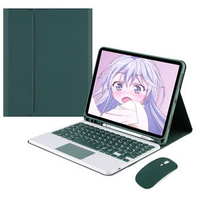 Ensemble de clavier sans fil Mose pour tablette en PU avec pavé tactile intelligent détachable pour <span class=keywords><strong>Apple</strong></span> iPad Pro <span class=keywords><strong>11</strong></span> 2022/21/20/19 avec support à fente pour crayon - Product Image 1