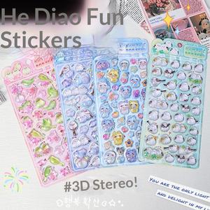 Pegatina Decorativa Infantil Hecha a Mano con Papel en Relieve 3D con Diseño de Aves y Pájaros Suaves y Lindos al Estilo Japonés - Product Image 2