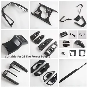 Pegatina Decorativa para Salida de Aire ABS para el Interior del Subaru Forester 2026, Parche Decorativo para el Portavasos Central de la Palanca de Cambios - Product Image 4