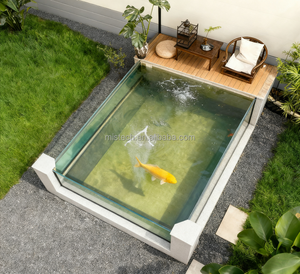 Grote Milieuvriendelijke Energiebesparende Pp-<span class=keywords><strong>Aquarium</strong></span>/Vijver Voor Kantoorwoning Woonkamer Buiten-En Badkamerinrichting-Duurzaam En Stijlvol - Product Image 2