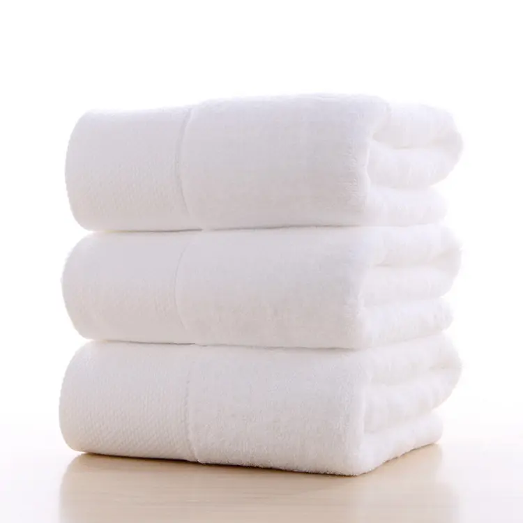 Serviette de bain en coton et bambou, serviette épaisse, zéro-torsadé, très grande, design de luxe