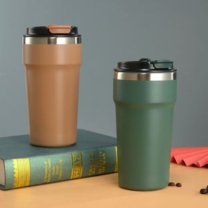 Portable Unisex Stainless Steel Vacuum Thermos <b>Mug</b> With Double Wall Leak-Proof Design for Travel Camping & Car Use - Product Image 5