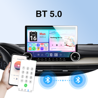 Unidad Principal de Audio Universal de 12.95 Pulgadas con Android 13 y DSP, Pantalla de Reproductor QLED 2K Diamante para Audi Car Play con Funciones Automáticas
