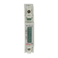 Medidor de Energía Monofásico Acrel ADL10, Modbus Rtu, Gestión de Energía para Gabinete de Distribución, Riel DIN, Pantalla LCD