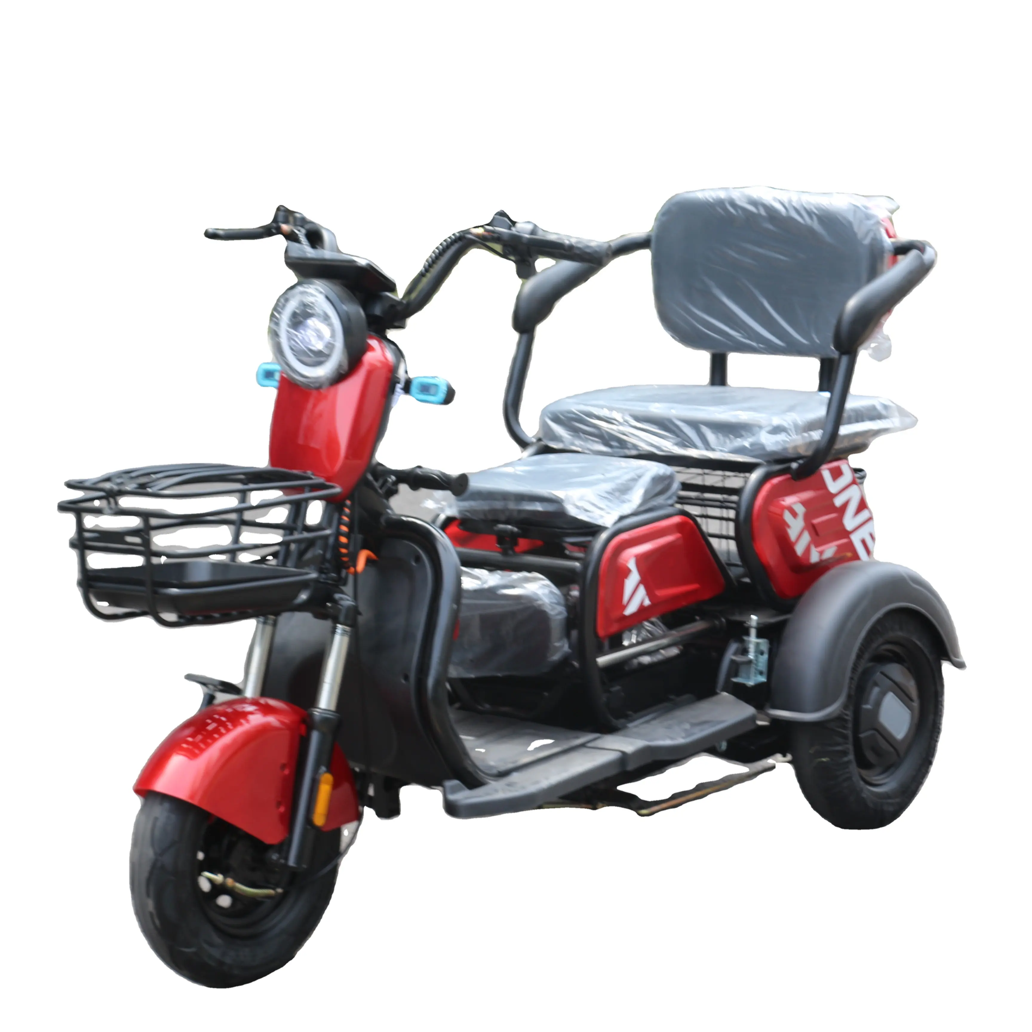 adult cargo Best price electric tricycle transport car mini tricycle 3 wheel tricycle adult Open Body for Passenger