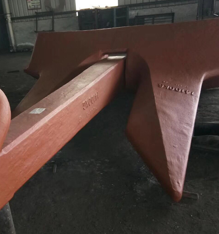 Customized Ship used Marine AC-14 HHP Stockless Anchor
