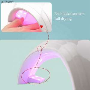 Secador <span class=keywords><strong>de</strong></span> lámpara Led 2 en 1 para <span class=keywords><strong>uñas</strong></span>, luz roja para dos <span class=keywords><strong>manos</strong></span>, 86w, ventilador integrado para lámpara UV Led <span class=keywords><strong>de</strong></span> disipación <span class=keywords><strong>de</strong></span> calor, <span class=keywords><strong>2022</strong></span> - Product Image 5