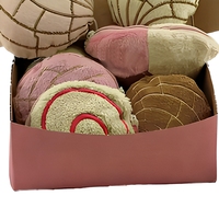 Porte-clés personnalisé en peluche Levin, porte-monnaie, OEM ODM, design pain et biscuits, peluches douces, jouet en peluche, cadeau