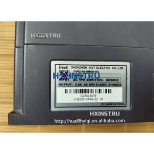 INVT CHE100-0R4G-S2 VFD AC DRIVE 0.4KW 220V 1-PHASE INPUT 3-PHASE จัดส่งรวดเร็ว ใช้แล้ว H - Product Image 5