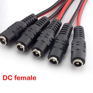 5.5x2.1mm DC Jack Power Female Male Connector Cable Pigtail <strong>Plug</strong> Wire <strong>CCTV</strong> LED Light - Product Image 3