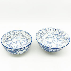 Juego <span class=keywords><strong>de</strong></span> cena <span class=keywords><strong>de</strong></span> <span class=keywords><strong>gres</strong></span> moderno y elegante <span class=keywords><strong>de</strong></span> 18 piezas con patrón <span class=keywords><strong>de</strong></span> flores <span class=keywords><strong>de</strong></span> almohadilla y decoración <span class=keywords><strong>de</strong></span> borde Estilo nórdico muestras gratis para ver - Product Image 5