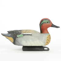 Demi-flottant blanc, coque en mousse intégrale, moulage par soufflage, mouvement électrique, en plastique PE, leurre de canard colvert de style européen