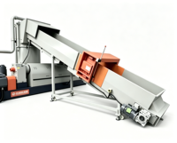 Machine de granulation de fibres PET industrielles à haute efficacité, granulateur de recyclage PET pour ligne de fabrication de granulés à partir de flocons de bouteilles PET