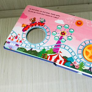 Livre d'apprentissage interactif en carton pour l'éveil éducatif précoce, jeu intelligent pour le développement cérébral et la motricité fine des enfants, service d'impression - Product Image 6