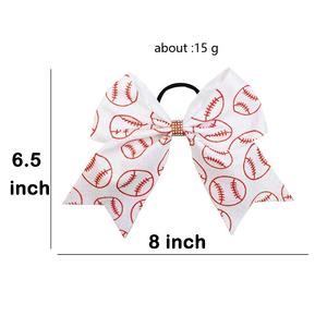 Pelota de fútbol para niños de 8 pulgadas, accesorios para el cabello, <span class=keywords><strong>cinta</strong></span> de lazo, polvo dorado para porristas - Product Image 5