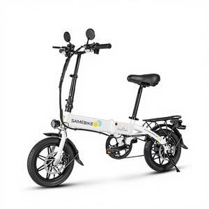 Vélo électrique léger et pliant pour adultes, 36V, 7,8 Ah, avec moteur de moyeu arrière, frein à disque, longue distance, entrepôt européen - Product Image 1