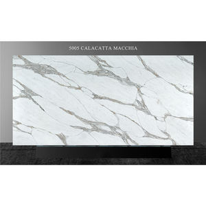 Goldtop Quartz 5005 Calacatta Macchia Modern High-Hardness Artificial Quartz Surface for <b>Kitchen</b> Dining Countertop Table Top - Product Image 6