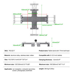 FANAUE PD-02 personnalisable <span class=keywords><strong>support</strong></span> de <span class=keywords><strong>tablette</strong></span> en gros <span class=keywords><strong>RAM</strong></span> Standard 25mm <span class=keywords><strong>support</strong></span> de tête sphérique pour <span class=keywords><strong>moto</strong></span> vélo téléphone portable - Product Image 4