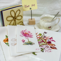 Serviettes de table Airlaid personnalisées avec papier de soie blanc absorbant avec logo pour Thanksgiving Graduation et Pâques Fêtes Mariages