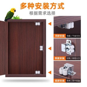 Loquet de porte d'armoire à verrouillage tactile en acier laminé à froid, design traditionnel, installation facile, accessoire de quincaillerie - Product Image 1