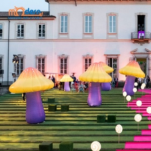 Lớn <span class=keywords><strong>LED</strong></span> chiếu sáng <span class=keywords><strong>Inflatable</strong></span> nấm bóng mô hình Đảng trang trí đạo cụ - Product Image 6