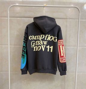 Demanding Article Customized Pattern Letter Kanye Lucky Me <strong>I</strong> <strong>See</strong> <strong>Ghosts</strong> <strong>Hoodie</strong> Heavyweight Hip Hop Fleece Sweatshirts Pocket - Product Image 4
