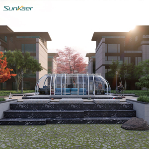 <span class=keywords><strong>Couverture</strong></span> mobile rétractable personnalisée pour <span class=keywords><strong>piscine</strong></span>, anti-rouille/UV/pluie/neige, dômes de <span class=keywords><strong>piscine</strong></span> rigides, enceintes au <span class=keywords><strong>sol</strong></span> - Product Image 2