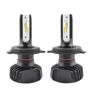 Système <span class=keywords><strong>d</strong></span>'éclairage automatique, phare antibrouillard, phare LED, 25W, 4000LM, 6500K, ampoule de phare LED H4 pour voiture universelle - Product Image 2