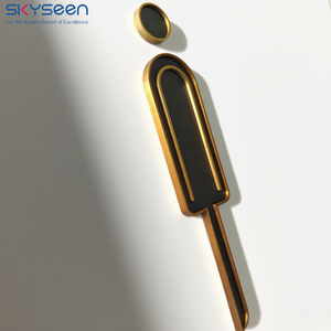 SKYSEEN, letreros <span class=keywords><strong>de</strong></span> inodoro <span class=keywords><strong>de</strong></span> acero inoxidable personalizados, diseño <span class=keywords><strong>de</strong></span> línea dorada, fábrica al por mayor para hoteles, posadas, centros comerciales, vallas publicitarias - Product Image 4