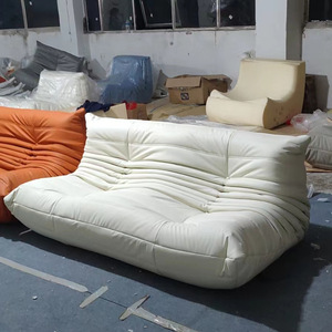 ผ้าหนังกลับเนื้อละเอียดพิเศษ MYUZ รุ่นใหม่ ปี 2025 สำหรับชุดโซฟา Caterpillar Lazy แบบสองที่นั่งและสามที่นั่ง ขนาด 1.5 ม. สำหรับห้องนั่งเล่น มุมห้องขนาด 1.8 ม. ลายอุ้งเท้าแมว - Product Image 4