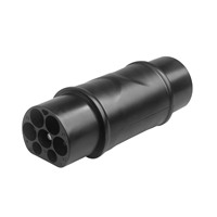 Adaptateur de convertisseur de chargeur EV de type 2 à GBT, IEC 62196 à norme chinoise GB, 16A 32A pour la charge des véhicules électriques