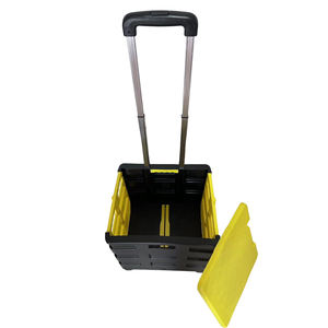 Produits chauds Voiture à tige de traction pliante personnalisée Voiture à tige de traction portable en aluminium Chariot à tige pliante de voiture - Product Image 5