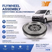13450-0W070 13405-0E030 Ensemble de volant moteur monomasse (DMF) double pour Hiace 2019- GDH300 Hilux 1GD-FTV 2.8L Diesel 134500W070