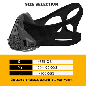 Nouveau <span class=keywords><strong>masque</strong></span> de sport de course à pied en nylon imperméable et coupe-vent, simulant l'entraînement en altitude hypoxique - Product Image 5
