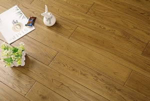 Sàn gỗ sồi tự nhiên dày 18mm, kiểu dáng hiện đại, bề mặt chống trơn, vân gỗ cổ điển, thích hợp cho các dự án nội thất dân cư. - Product Image 2