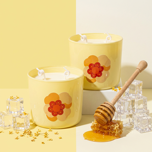 <span class=keywords><strong>La</strong></span> bougie parfumée aux céréales nouvellement conçue convient à <span class=keywords><strong>la</strong></span> décoration des rassemblements d'amis avec des parfums - Product Image 3