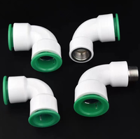 Raccord de tuyau rapide PPR Union d'eau Adaptateur de réduction rapide PPR en plastique