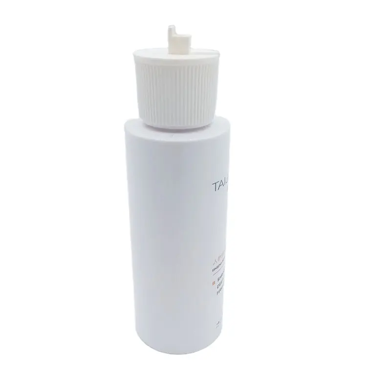 100ml çevirme kapağı plastik kozmetik ambalaj şişesi toner losyon şampuan taret musluğu kapağı pil kapağı pet şişe