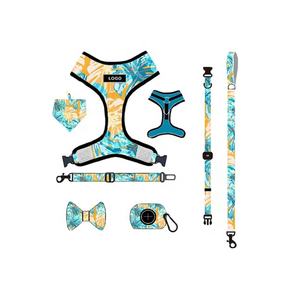 Set Harness Anjing Personalisasi Mewah Terbaru Yang Dapat Disesuaikan Sublimasi Kustom Kerah Hewan Peliharaan & Tali Kekang Anjing - Product Image 1